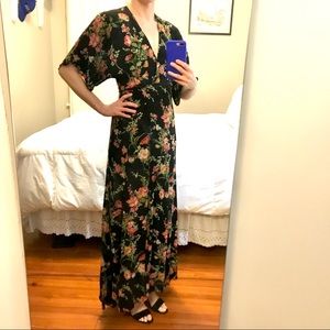 Reformation Winslow Wrap Dress